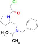 1-{2-[(Benzyl-isopropyl-amino)-methyl]-pyrrolidin-1-yl}-2-chloro-ethanone