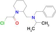 1-{2-[(Benzyl-isopropyl-amino)-methyl]-piperidin-1-yl}-2-chloro-ethanone