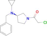 1-[(R)-3-(Benzyl-cyclopropyl-amino)-pyrrolidin-1-yl]-2-chloro-ethanone