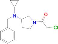 1-[(S)-3-(Benzyl-cyclopropyl-amino)-pyrrolidin-1-yl]-2-chloro-ethanone