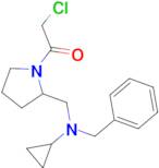 1-{2-[(Benzyl-cyclopropyl-amino)-methyl]-pyrrolidin-1-yl}-2-chloro-ethanone