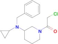 1-[3-(Benzyl-cyclopropyl-amino)-piperidin-1-yl]-2-chloro-ethanone