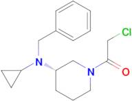 1-[(S)-3-(Benzyl-cyclopropyl-amino)-piperidin-1-yl]-2-chloro-ethanone