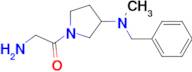 2-Amino-1-[3-(benzyl-methyl-amino)-pyrrolidin-1-yl]-ethanone