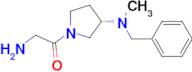 2-Amino-1-[(S)-3-(benzyl-methyl-amino)-pyrrolidin-1-yl]-ethanone