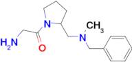 2-Amino-1-{2-[(benzyl-methyl-amino)-methyl]-pyrrolidin-1-yl}-ethanone