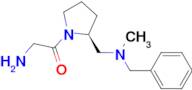 2-Amino-1-{(S)-2-[(benzyl-methyl-amino)-methyl]-pyrrolidin-1-yl}-ethanone