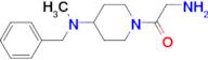 2-Amino-1-[4-(benzyl-methyl-amino)-piperidin-1-yl]-ethanone