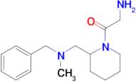 2-Amino-1-{2-[(benzyl-methyl-amino)-methyl]-piperidin-1-yl}-ethanone