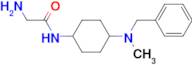 2-Amino-N-[4-(benzyl-methyl-amino)-cyclohexyl]-acetamide