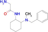 2-Amino-N-[2-(benzyl-methyl-amino)-cyclohexyl]-acetamide