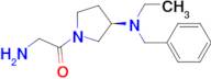 2-Amino-1-[(R)-3-(benzyl-ethyl-amino)-pyrrolidin-1-yl]-ethanone