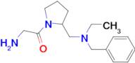 2-Amino-1-{2-[(benzyl-ethyl-amino)-methyl]-pyrrolidin-1-yl}-ethanone