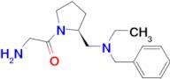 2-Amino-1-{(S)-2-[(benzyl-ethyl-amino)-methyl]-pyrrolidin-1-yl}-ethanone