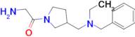 2-Amino-1-{3-[(benzyl-ethyl-amino)-methyl]-pyrrolidin-1-yl}-ethanone