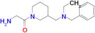 2-Amino-1-{3-[(benzyl-ethyl-amino)-methyl]-piperidin-1-yl}-ethanone