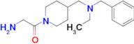 2-Amino-1-{4-[(benzyl-ethyl-amino)-methyl]-piperidin-1-yl}-ethanone