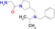 2-Amino-1-{3-[(benzyl-isopropyl-amino)-methyl]-pyrrolidin-1-yl}-ethanone