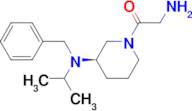 2-Amino-1-[(R)-3-(benzyl-isopropyl-amino)-piperidin-1-yl]-ethanone