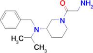 2-Amino-1-[(S)-3-(benzyl-isopropyl-amino)-piperidin-1-yl]-ethanone