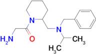 2-Amino-1-{2-[(benzyl-isopropyl-amino)-methyl]-piperidin-1-yl}-ethanone