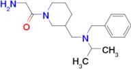 2-Amino-1-{3-[(benzyl-isopropyl-amino)-methyl]-piperidin-1-yl}-ethanone