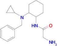 2-Amino-N-[2-(benzyl-cyclopropyl-amino)-cyclohexyl]-acetamide