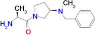 (S)-2-Amino-1-[(R)-3-(benzyl-methyl-amino)-pyrrolidin-1-yl]-propan-1-one