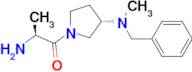 (S)-2-Amino-1-[(S)-3-(benzyl-methyl-amino)-pyrrolidin-1-yl]-propan-1-one