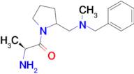 (S)-2-Amino-1-{2-[(benzyl-methyl-amino)-methyl]-pyrrolidin-1-yl}-propan-1-one