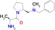 (S)-2-Amino-1-{(S)-2-[(benzyl-methyl-amino)-methyl]-pyrrolidin-1-yl}-propan-1-one