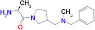 (S)-2-Amino-1-{3-[(benzyl-methyl-amino)-methyl]-pyrrolidin-1-yl}-propan-1-one