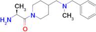 (S)-2-Amino-1-{4-[(benzyl-methyl-amino)-methyl]-piperidin-1-yl}-propan-1-one