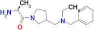 (S)-2-Amino-1-{3-[(benzyl-ethyl-amino)-methyl]-pyrrolidin-1-yl}-propan-1-one