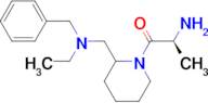 (S)-2-Amino-1-{2-[(benzyl-ethyl-amino)-methyl]-piperidin-1-yl}-propan-1-one