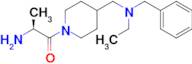 (S)-2-Amino-1-{4-[(benzyl-ethyl-amino)-methyl]-piperidin-1-yl}-propan-1-one