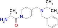 (S)-2-Amino-1-{4-[(benzyl-isopropyl-amino)-methyl]-piperidin-1-yl}-propan-1-one