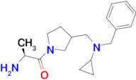 (S)-2-Amino-1-{3-[(benzyl-cyclopropyl-amino)-methyl]-pyrrolidin-1-yl}-propan-1-one