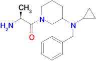 (S)-2-Amino-1-[3-(benzyl-cyclopropyl-amino)-piperidin-1-yl]-propan-1-one