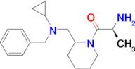 (S)-2-Amino-1-{2-[(benzyl-cyclopropyl-amino)-methyl]-piperidin-1-yl}-propan-1-one