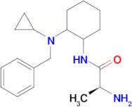 (S)-2-Amino-N-[2-(benzyl-cyclopropyl-amino)-cyclohexyl]-propionamide