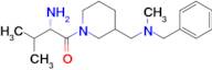 (S)-2-Amino-1-{3-[(benzyl-methyl-amino)-methyl]-piperidin-1-yl}-3-methyl-butan-1-one