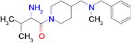 (S)-2-Amino-1-{4-[(benzyl-methyl-amino)-methyl]-piperidin-1-yl}-3-methyl-butan-1-one