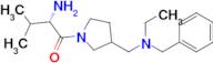 (S)-2-Amino-1-{3-[(benzyl-ethyl-amino)-methyl]-pyrrolidin-1-yl}-3-methyl-butan-1-one