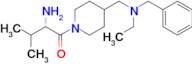 (S)-2-Amino-1-{4-[(benzyl-ethyl-amino)-methyl]-piperidin-1-yl}-3-methyl-butan-1-one
