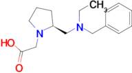 {(S)-2-[(Benzyl-ethyl-amino)-methyl]-pyrrolidin-1-yl}-acetic acid