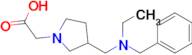 {3-[(Benzyl-ethyl-amino)-methyl]-pyrrolidin-1-yl}-acetic acid