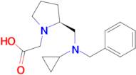 {(S)-2-[(Benzyl-cyclopropyl-amino)-methyl]-pyrrolidin-1-yl}-acetic acid