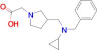 {3-[(Benzyl-cyclopropyl-amino)-methyl]-pyrrolidin-1-yl}-acetic acid