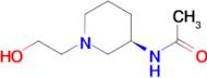 N-[(R)-1-(2-Hydroxy-ethyl)-piperidin-3-yl]-acetamide